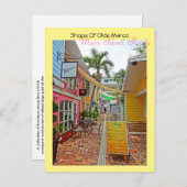 Shops Of Olde Marco – マルコアイランドフロリダ ポストカード (正面/裏面)