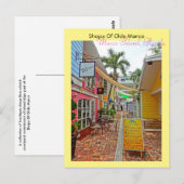 Shops Of Olde Marco – マルコアイランドフロリダ ポストカード (正面/裏面)