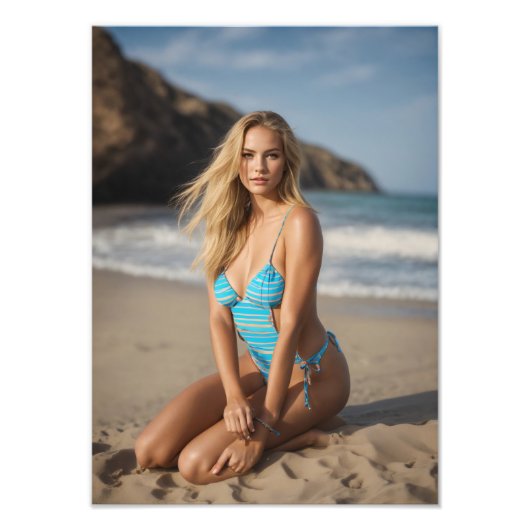 ShopVibesOnline :魅力的なポスター フォトプリント (正面)