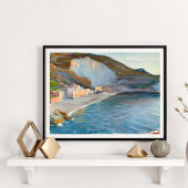 Shore Landscape from the Naples Region, M. Enckell ポスター