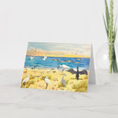 Shoreline Folded Greeting Card  サンキューカード (正面)