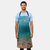 Shoreline Waves Apron エプロン (着用した状態)