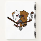 SHORESY Sudbury Bulldogs ノートブック (裏面)