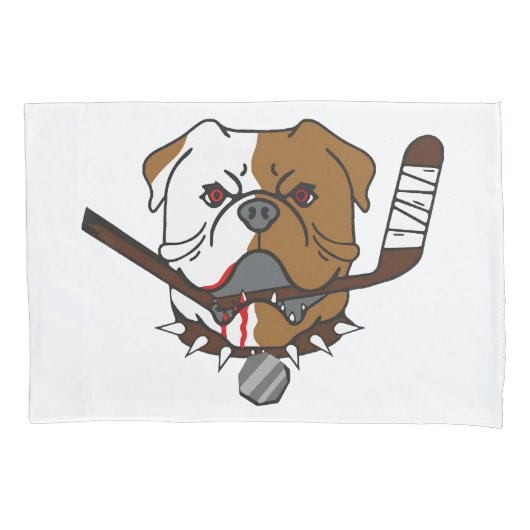 SHORESY Sudbury Bulldogs 枕カバー (正面)