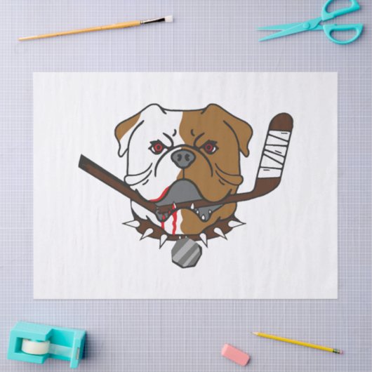 SHORESY Sudbury Bulldogs 薄葉紙 (クラフト)