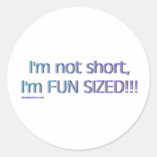short_funsize ラウンドシール (正面)