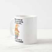 Short Girls Look So Sweet And Cute Until You Them  コーヒーマグカップ (正面左)