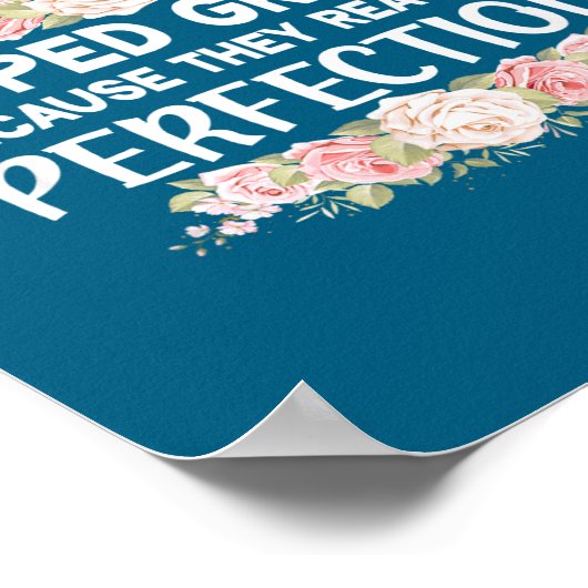 Short Girls Stopped Growing Because They Reached P ポスター (角)