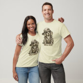 Short King – Dachshund image. Tシャツ (ユニセックス)