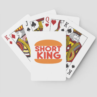 Short King Funny Minimal Design トランプ