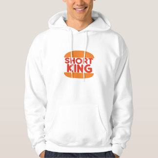 Short King Funny Minimal Design パーカ