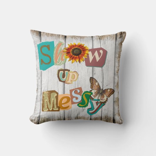 Short Line for Shaking Nights クッション (正面)