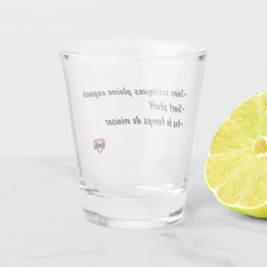 Short staff ショットグラス (裏面)