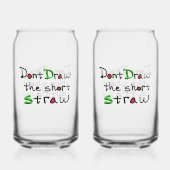Short Straw Glass ガラス缶 (裏面)