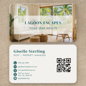 Short Term Rental QR Code Professional 名刺