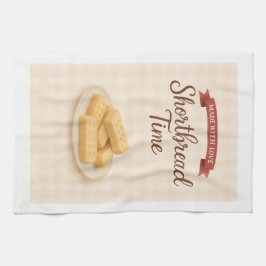 Shortbread Recipe Tea Towel Cottagecore Gift キッチンタオル