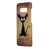 Shorthairかわいく黒い東洋の猫 Case-Mate Samsung Galaxyケース (裏面/左)