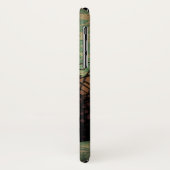 Shorthairのおもしろいでかわいい東洋の黒猫 Case-Mate iPhoneケース (裏面/左)