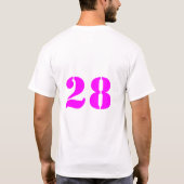 "Shorty 28"ティー Tシャツ (裏面)
