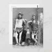 Shoshoneの男性2 ポストカード (正面/裏面)