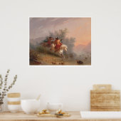 Shoshoni Indians (1069A) ポスター (キッチン)