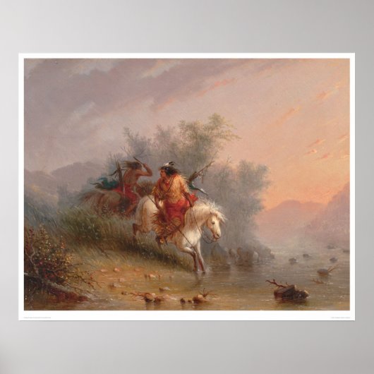 Shoshoni Indians (1069A) ポスター (正面)