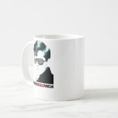 Shostabrovichのコーヒー・マグ コーヒーマグカップ (正面左)