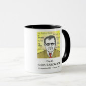 Shostakovich マグカップ (正面右)