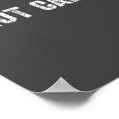 Shot Caller - Funny Saying, Sarcastic Quote  ポスター (角)