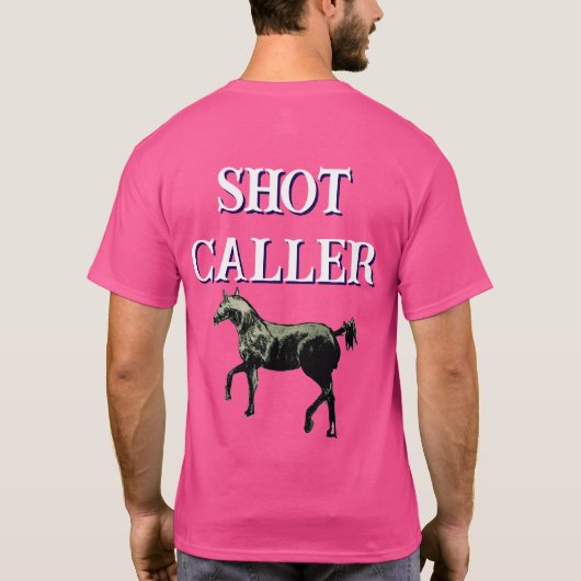 SHOT CALLER HORSE Tシャツ (裏面)