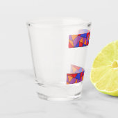 Shot Glass : Abstract Design ショットグラス (左)