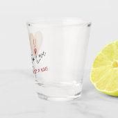 Shot Glass Bet on Love, Casino Party/Wedding ショットグラス (右)