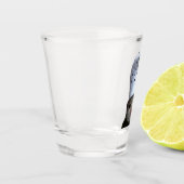 Shot Glass Crying Cat Croc Hat Meme ショットグラス (左)