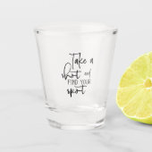 Shot Glasses with Text Caption Wine Glasses ショットグラス (正面)