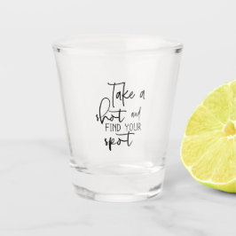 Shot Glasses with Text Caption Wine Glasses ショットグラス