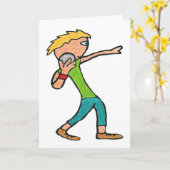 Shot Put カード (黄色い花)