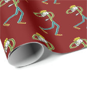 Shot Put Stickman ラッピングペーパー (ロールコーナー)