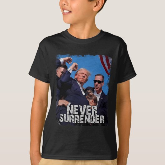 Shot Shirt 2024 Rally - Never Decorate Tシャツ (正面)