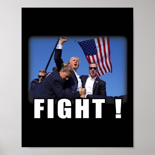 Shot Shirt Attempted Ination射撃、 発砲Shirt ポスター (正面)