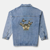 ShotBaeB Women's Denim Jacket (Jean Jacket), Denim デニムジャケット (裏面)