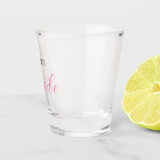 Shotglas "Team Bride" ショットグラス (右)