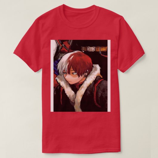 shoto todoroki 6 tシャツ (デザイン正面)