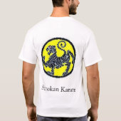 Shotokanの空手 Tシャツ (裏面)