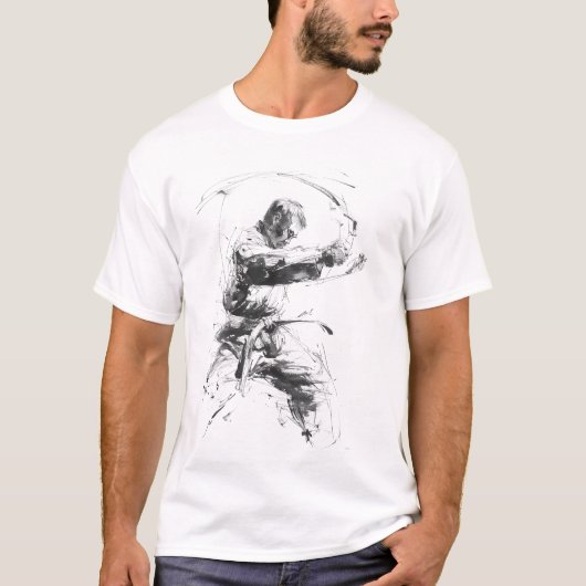 Shotokan Karate 日本の Ink - T-Shirt Tシャツ (正面)