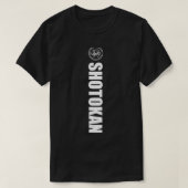 shotokan karate do martial arts tシャツ (デザイン正面)