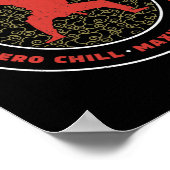 Shotokan Zero Chill Maximum Thrill Funny Shotokan  ポスター (角)