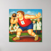 Shotput - Large Wrapped Canvas Art Print キャンバスプリント (正面)
