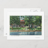 Shotwell公園およびSherwoodのイン場面 ポストカード (正面/裏面)