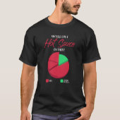 Should I Put Hot Sauce On This Pie Graph Tシャツ (正面)