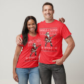 Should I Sleigh Or Should I Go Punk Rocker Santa X Tシャツ (ユニセックス)